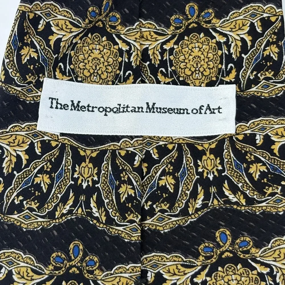 Vintage The Metropolitan Museum Of Art 1990s Silk Tie 56